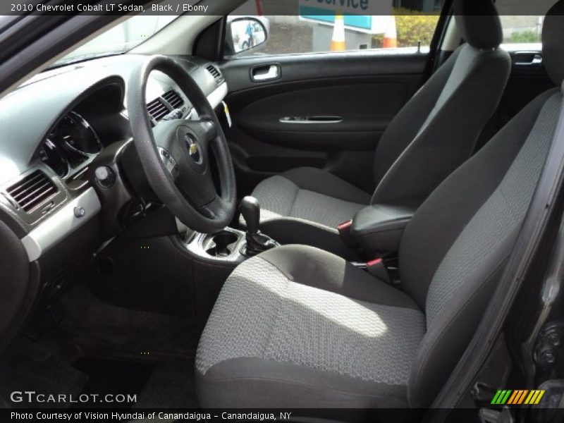 Black / Ebony 2010 Chevrolet Cobalt LT Sedan