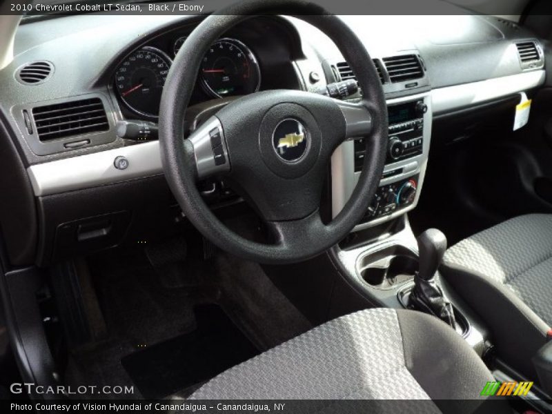 Black / Ebony 2010 Chevrolet Cobalt LT Sedan