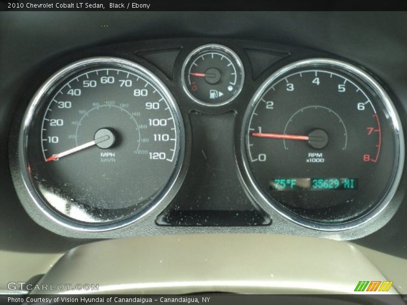 Black / Ebony 2010 Chevrolet Cobalt LT Sedan