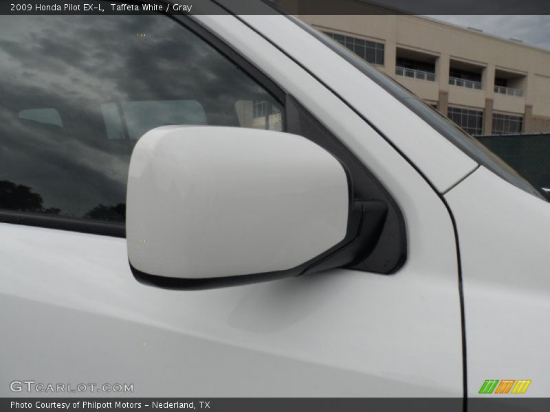 Taffeta White / Gray 2009 Honda Pilot EX-L