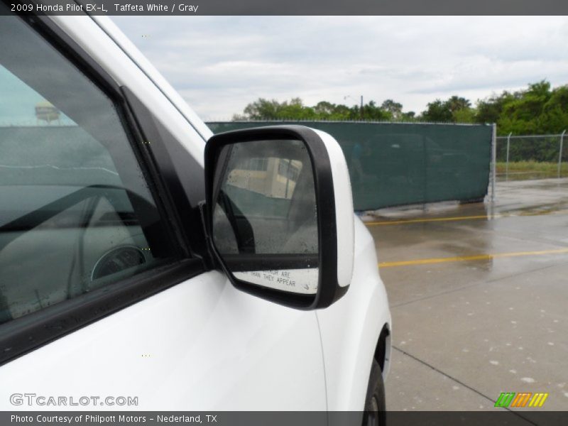 Taffeta White / Gray 2009 Honda Pilot EX-L