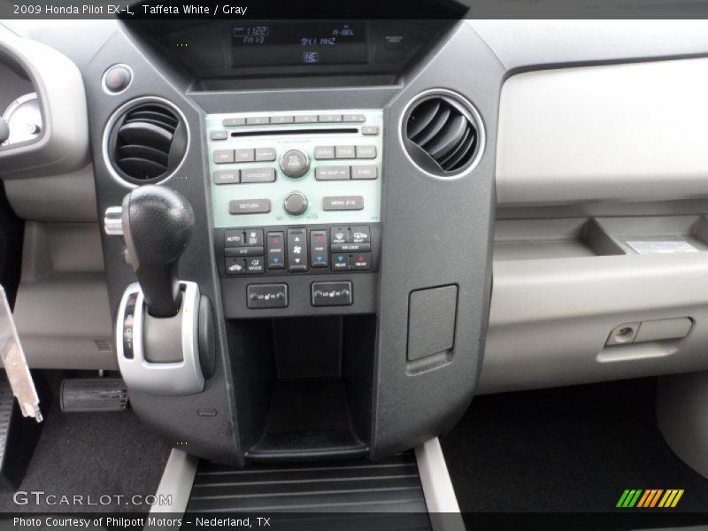 Taffeta White / Gray 2009 Honda Pilot EX-L