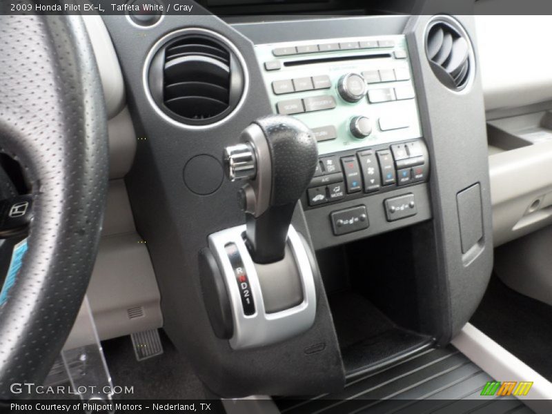 Taffeta White / Gray 2009 Honda Pilot EX-L
