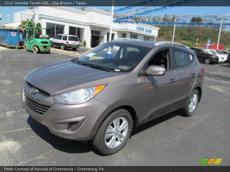 Chai Bronze / Taupe 2012 Hyundai Tucson GLS