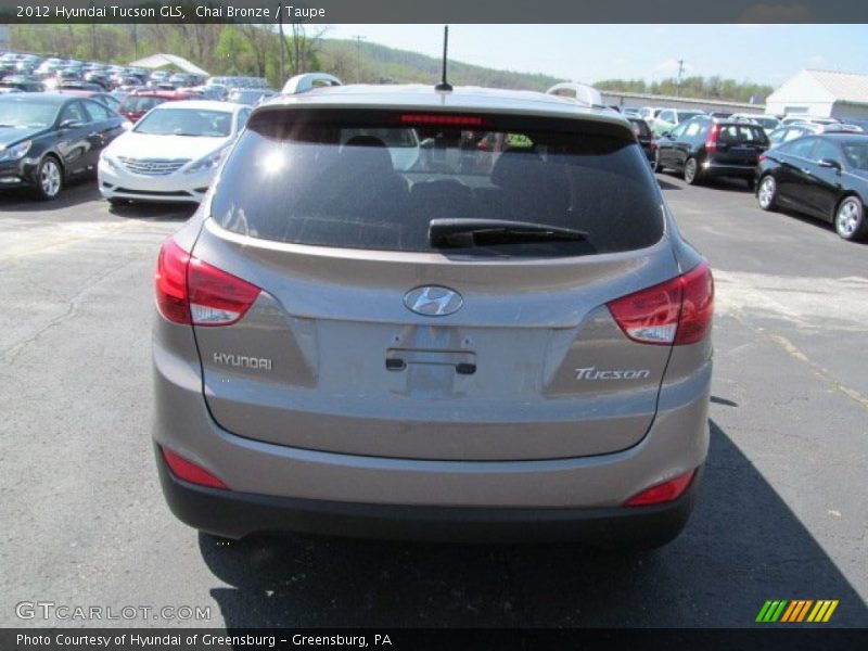 Chai Bronze / Taupe 2012 Hyundai Tucson GLS