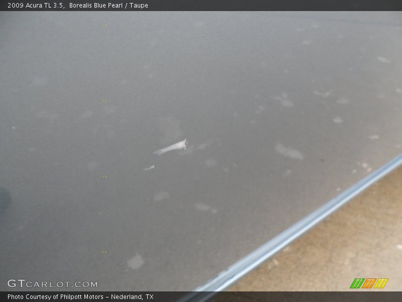 Borealis Blue Pearl / Taupe 2009 Acura TL 3.5