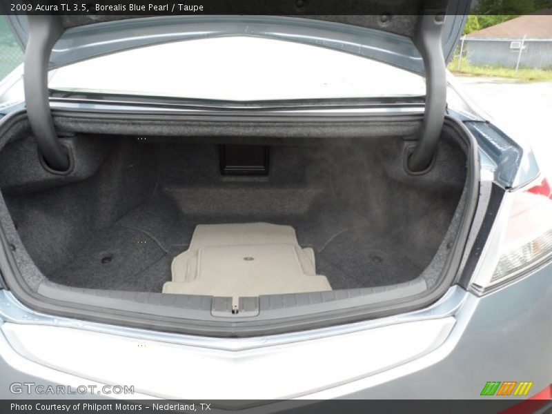 Borealis Blue Pearl / Taupe 2009 Acura TL 3.5