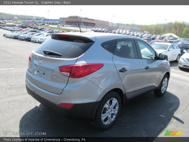 Graphite Gray / Black 2012 Hyundai Tucson GL