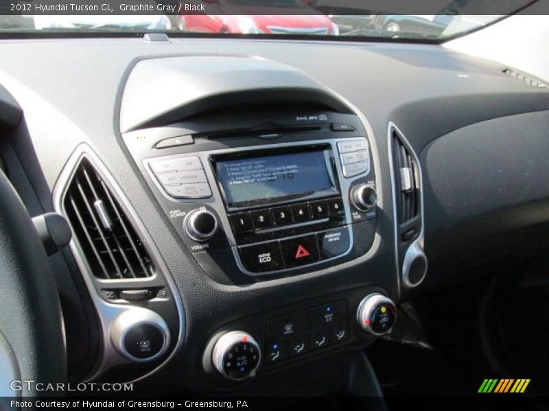 Graphite Gray / Black 2012 Hyundai Tucson GL