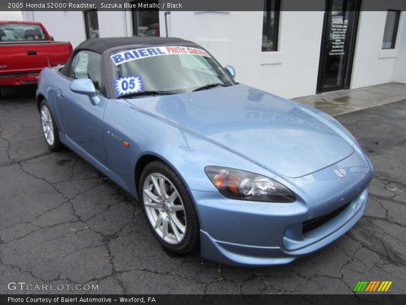 Suzuka Blue Metallic / Black 2005 Honda S2000 Roadster