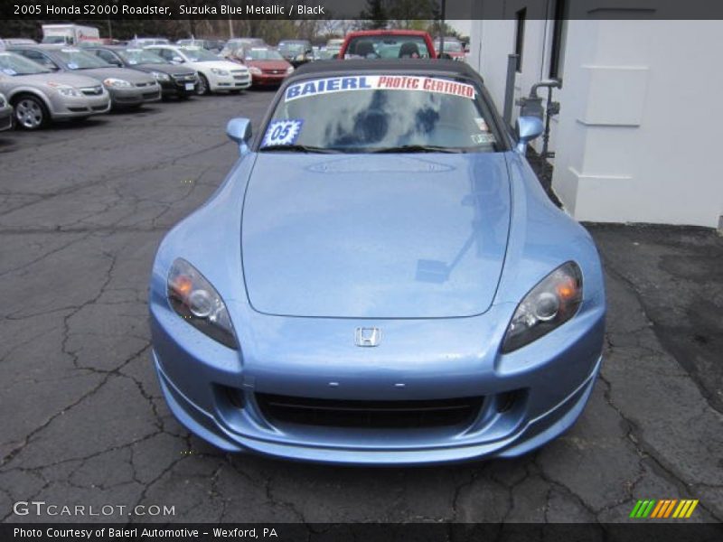 Suzuka Blue Metallic / Black 2005 Honda S2000 Roadster