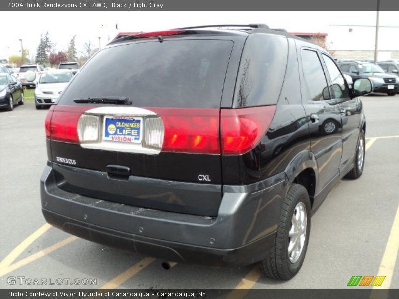 Black / Light Gray 2004 Buick Rendezvous CXL AWD