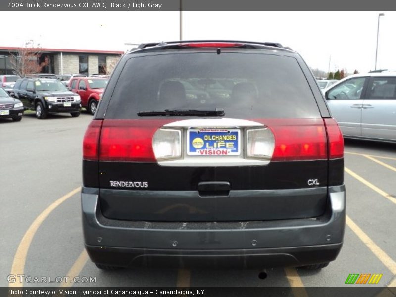 Black / Light Gray 2004 Buick Rendezvous CXL AWD