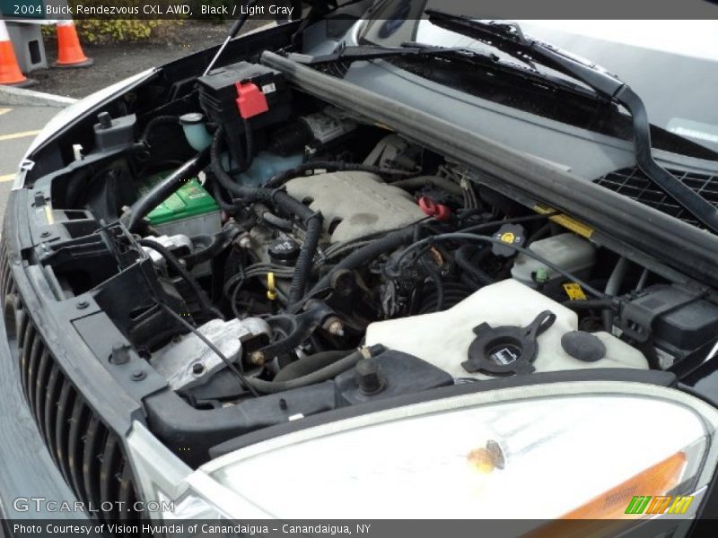 Black / Light Gray 2004 Buick Rendezvous CXL AWD