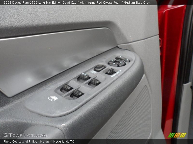 Inferno Red Crystal Pearl / Medium Slate Gray 2008 Dodge Ram 1500 Lone Star Edition Quad Cab 4x4