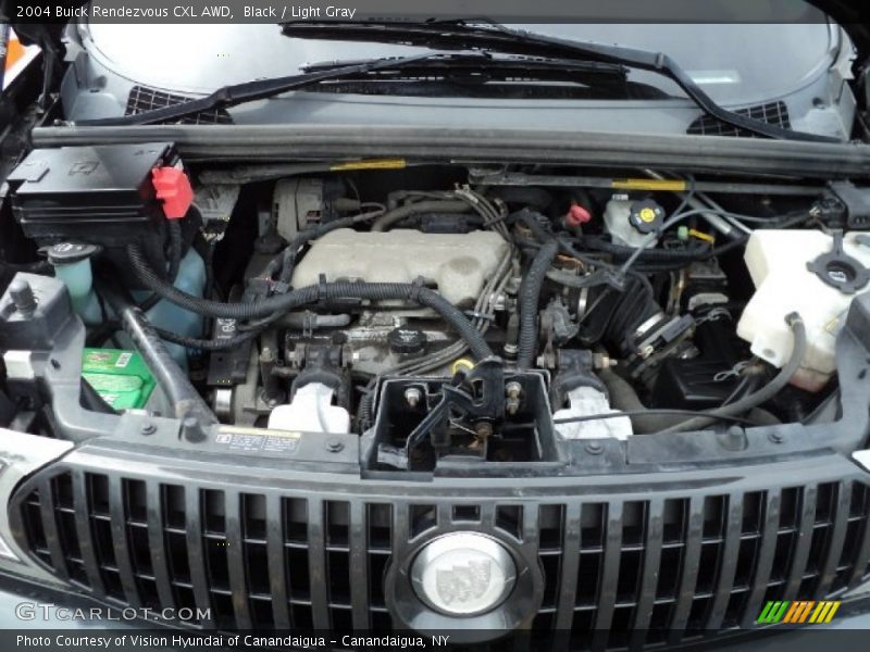 Black / Light Gray 2004 Buick Rendezvous CXL AWD