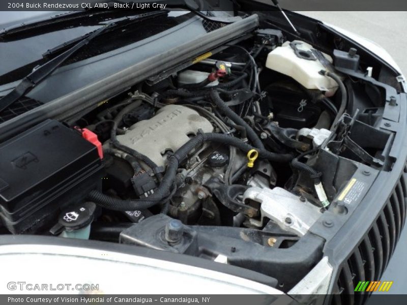 Black / Light Gray 2004 Buick Rendezvous CXL AWD