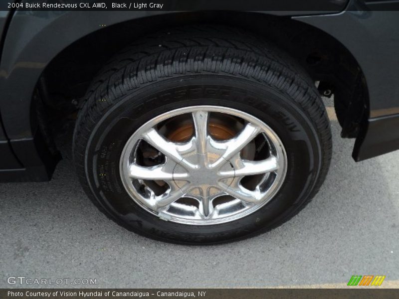 Black / Light Gray 2004 Buick Rendezvous CXL AWD