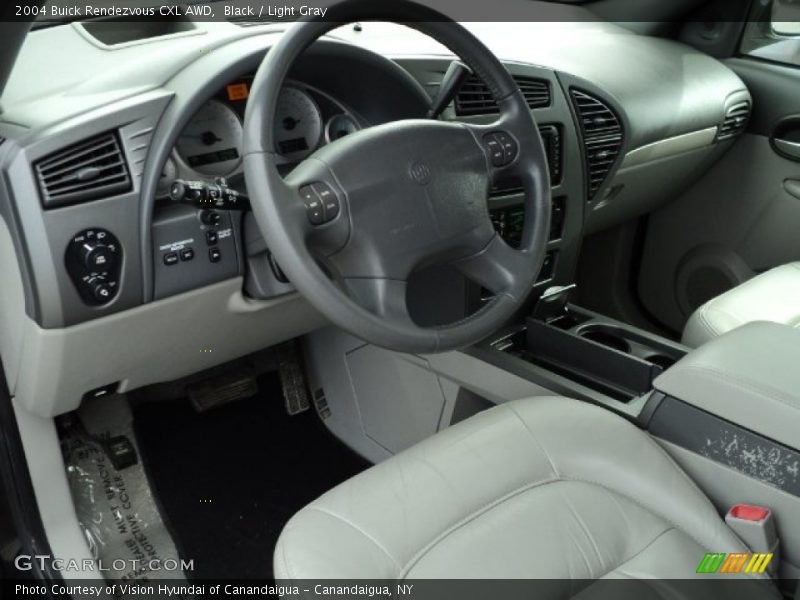 Black / Light Gray 2004 Buick Rendezvous CXL AWD