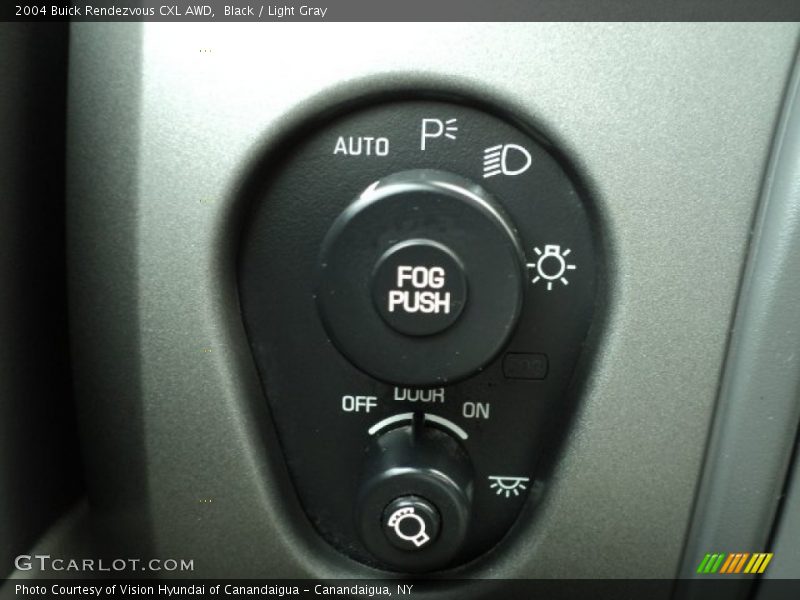 Black / Light Gray 2004 Buick Rendezvous CXL AWD
