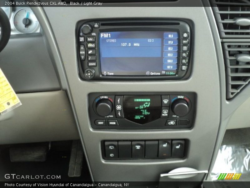 Black / Light Gray 2004 Buick Rendezvous CXL AWD