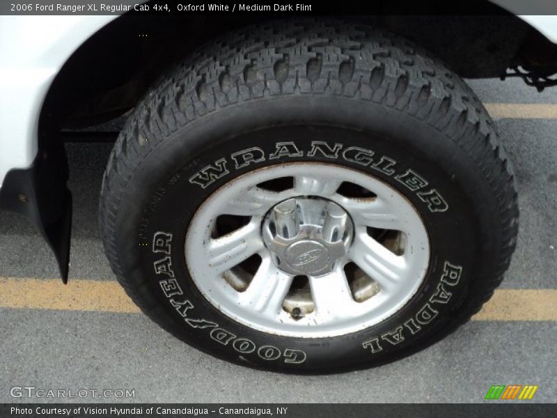Oxford White / Medium Dark Flint 2006 Ford Ranger XL Regular Cab 4x4