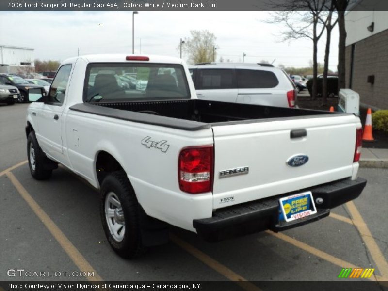Oxford White / Medium Dark Flint 2006 Ford Ranger XL Regular Cab 4x4