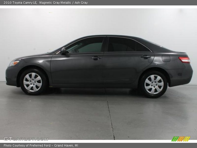 Magnetic Gray Metallic / Ash Gray 2010 Toyota Camry LE