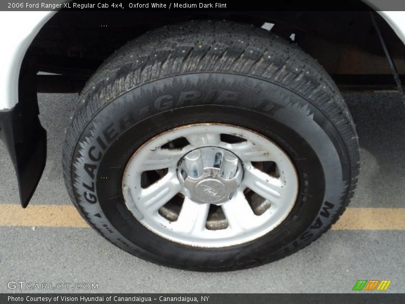 Oxford White / Medium Dark Flint 2006 Ford Ranger XL Regular Cab 4x4