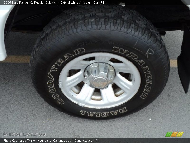Oxford White / Medium Dark Flint 2006 Ford Ranger XL Regular Cab 4x4