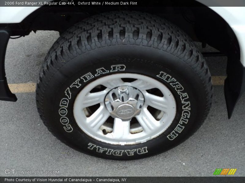 Oxford White / Medium Dark Flint 2006 Ford Ranger XL Regular Cab 4x4