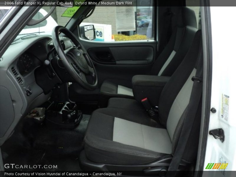 Oxford White / Medium Dark Flint 2006 Ford Ranger XL Regular Cab 4x4