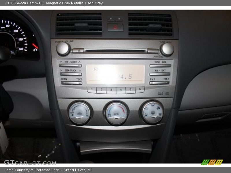 Magnetic Gray Metallic / Ash Gray 2010 Toyota Camry LE