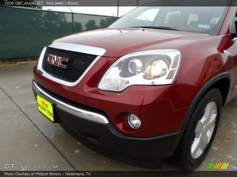 Red Jewel / Ebony 2008 GMC Acadia SLT