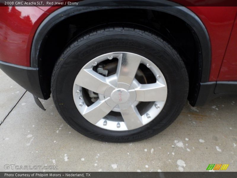 Red Jewel / Ebony 2008 GMC Acadia SLT