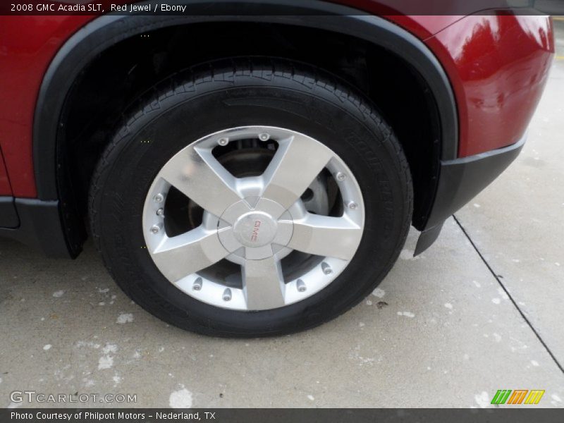 Red Jewel / Ebony 2008 GMC Acadia SLT