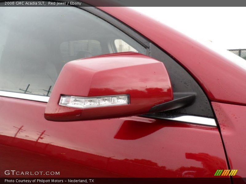 Red Jewel / Ebony 2008 GMC Acadia SLT