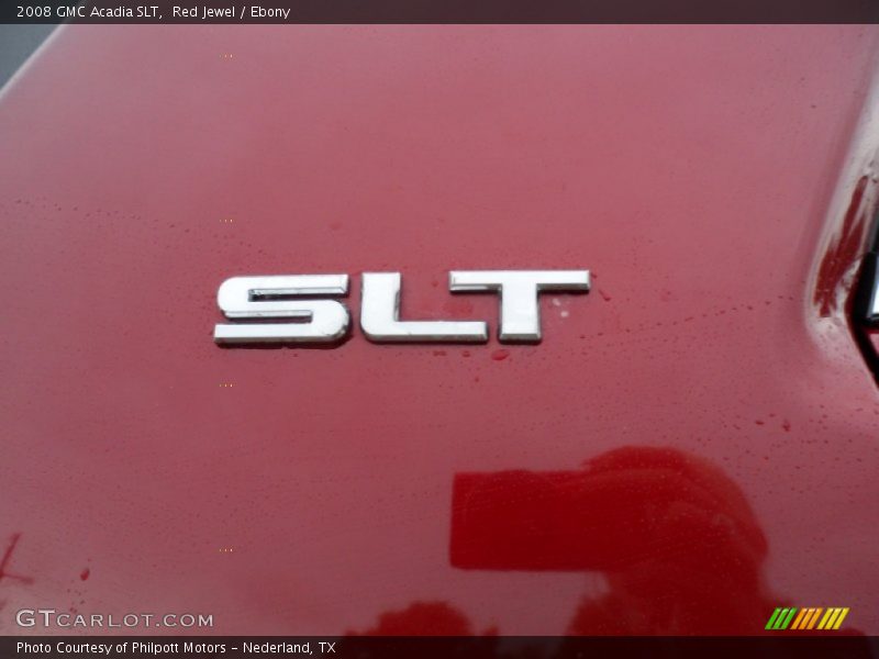 Red Jewel / Ebony 2008 GMC Acadia SLT