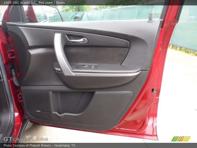 Red Jewel / Ebony 2008 GMC Acadia SLT