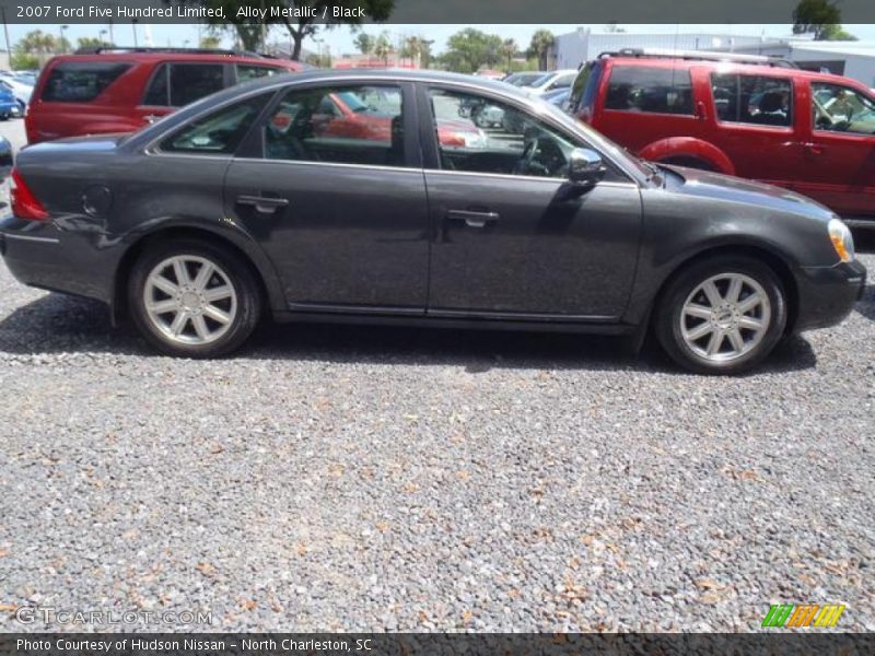 Alloy Metallic / Black 2007 Ford Five Hundred Limited