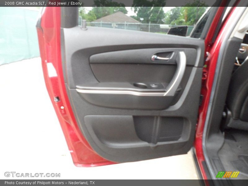 Red Jewel / Ebony 2008 GMC Acadia SLT