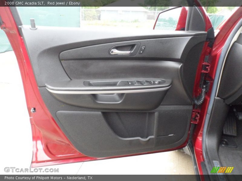 Red Jewel / Ebony 2008 GMC Acadia SLT