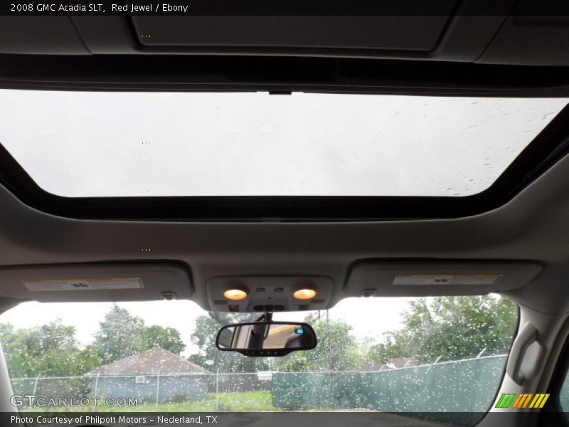 Red Jewel / Ebony 2008 GMC Acadia SLT