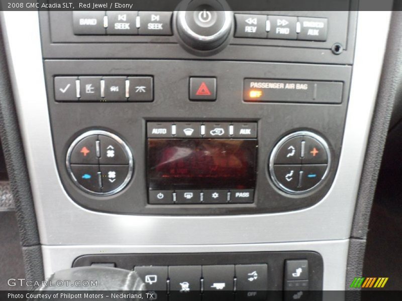 Red Jewel / Ebony 2008 GMC Acadia SLT
