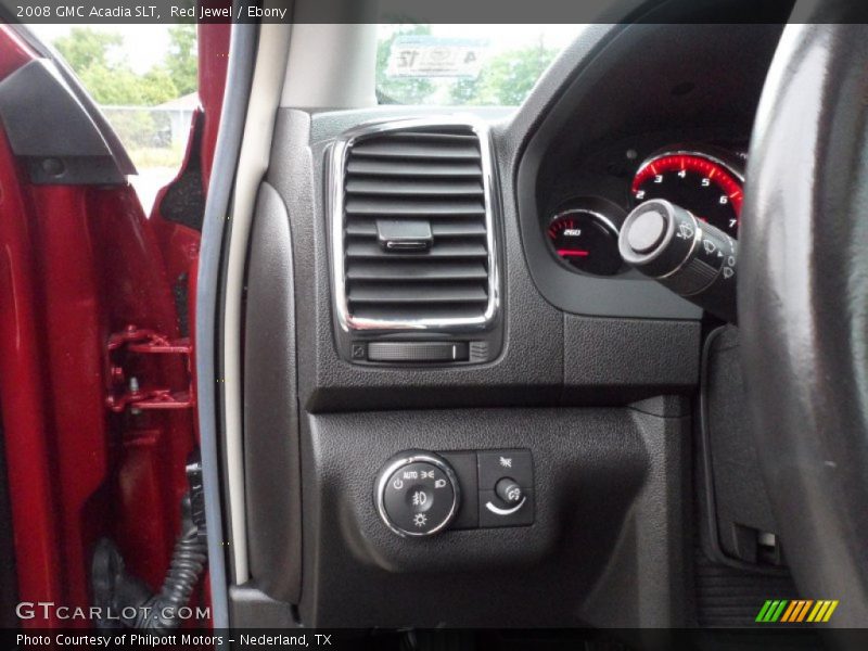 Red Jewel / Ebony 2008 GMC Acadia SLT