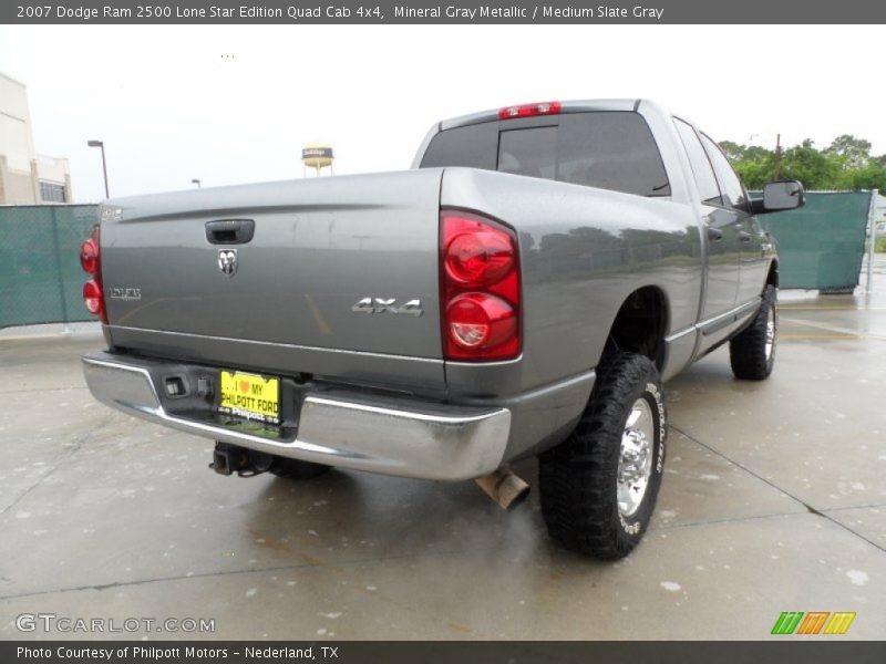 Mineral Gray Metallic / Medium Slate Gray 2007 Dodge Ram 2500 Lone Star Edition Quad Cab 4x4