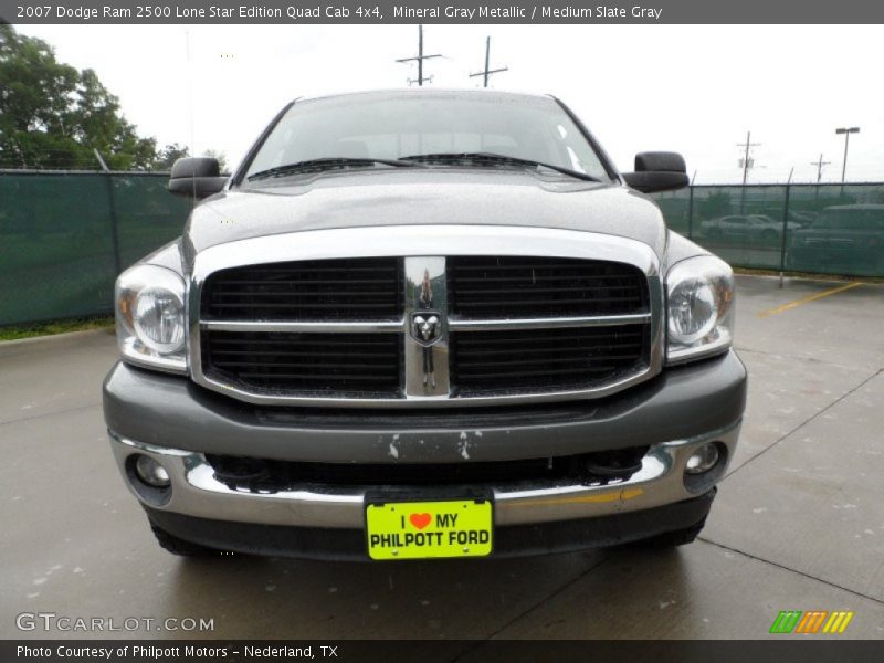 Mineral Gray Metallic / Medium Slate Gray 2007 Dodge Ram 2500 Lone Star Edition Quad Cab 4x4