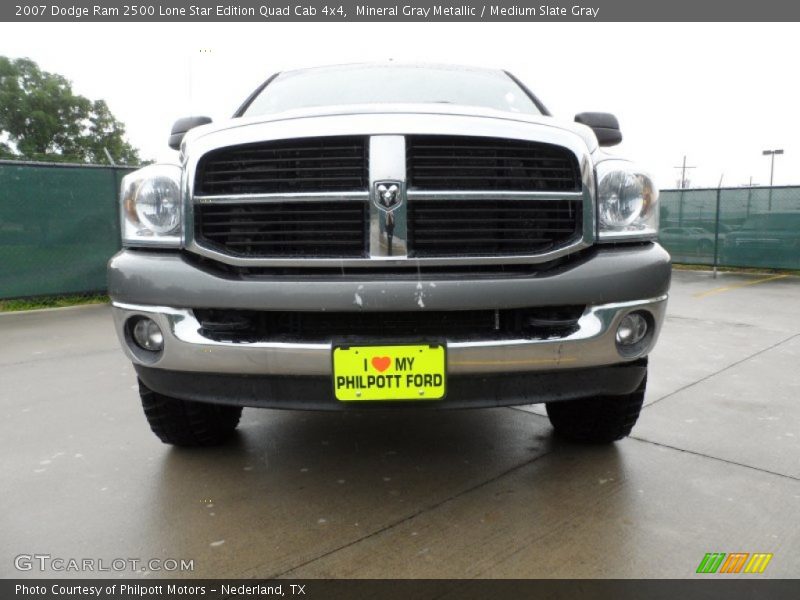 Mineral Gray Metallic / Medium Slate Gray 2007 Dodge Ram 2500 Lone Star Edition Quad Cab 4x4