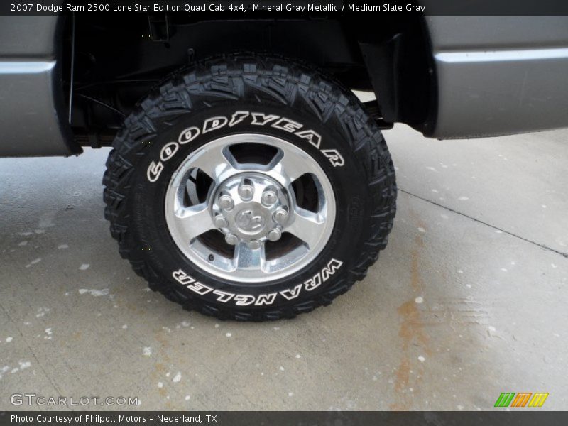 Mineral Gray Metallic / Medium Slate Gray 2007 Dodge Ram 2500 Lone Star Edition Quad Cab 4x4