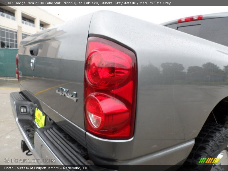 Mineral Gray Metallic / Medium Slate Gray 2007 Dodge Ram 2500 Lone Star Edition Quad Cab 4x4